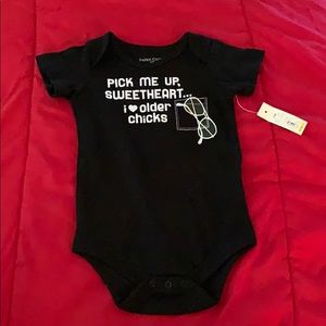 🍼3/$10 - Brand New Faded Glory Onesie - Size 12M